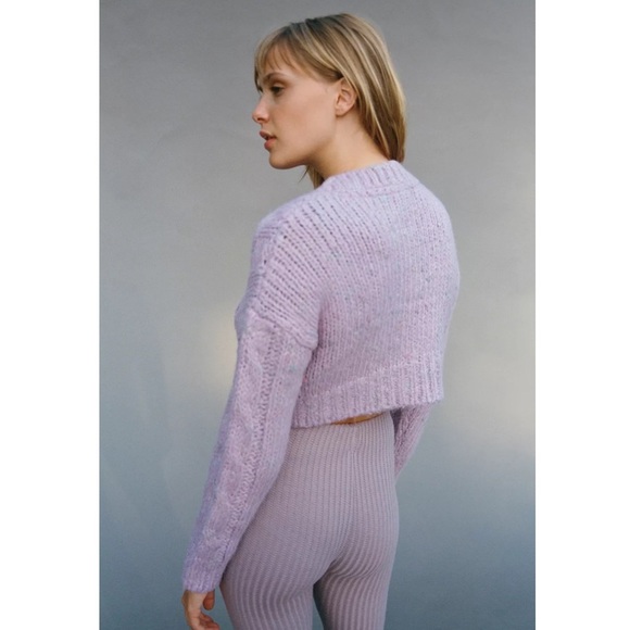 UO Cameron Cable Knit Cardigan - Picture 4 of 8